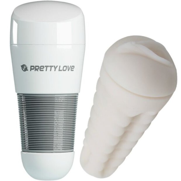 Pretty Love Kitty White Mastubator weiß