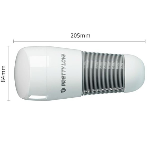 Pretty Love Kitty White Mastubator weiß