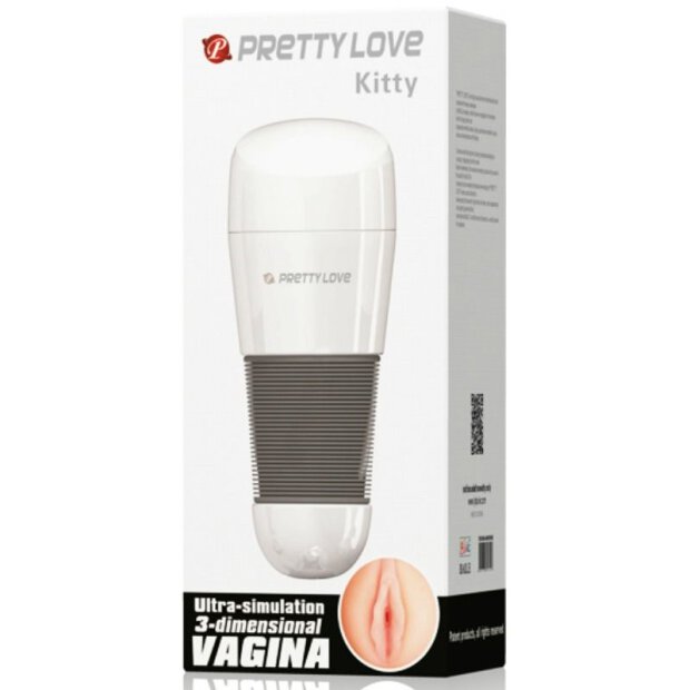 Pretty Love Kitty White Mastubator weiß