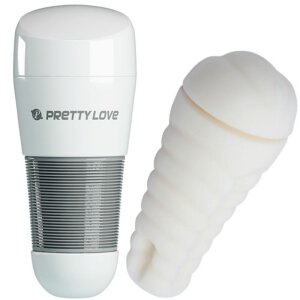 Pretty Love Kitty White Mastubator white