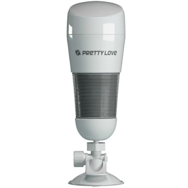 Pretty Love Hedy White Mastubator mit Saugnapf weiß