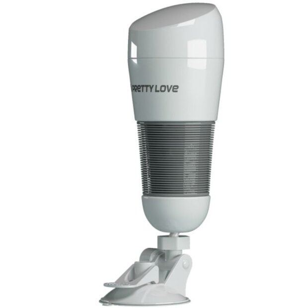 Pretty Love Hedy White Mastubator mit Saugnapf weiß