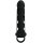 Pretty Love penis sheath with vibration black 15.2 cm