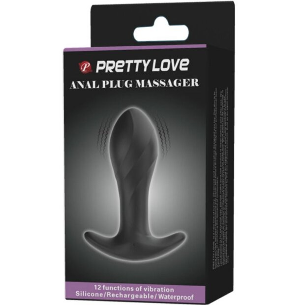 Pretty Love Anal Plug Massage schwarz
