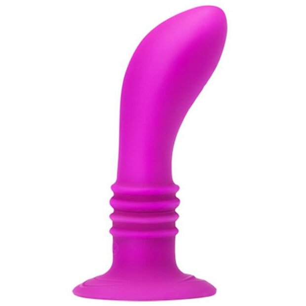 Pretty Love Booty Passion Vibrations Anal Plug mit Saugnapf pink