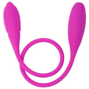 Pretty Love Snaky Peitsche/Doppelvibrator pink