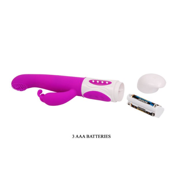 Pretty Love Hugh Rabbit Vibrator pink