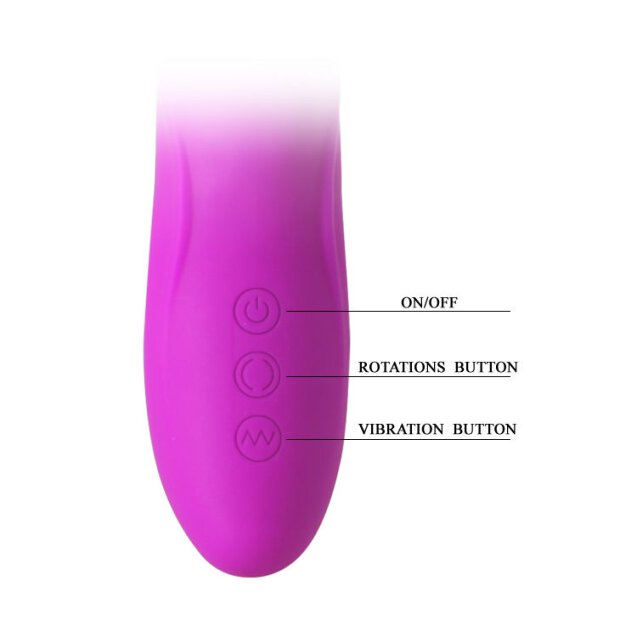 Pretty Love Ward Rabbit Up & Down Vibrator pink
