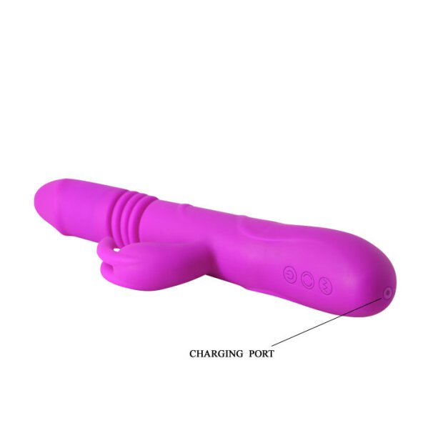 Pretty Love Ward Rabbit Up & Down Vibrator pink