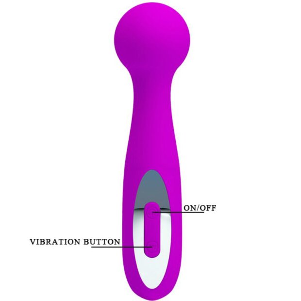 Pretty Love Bâton de massage 12 fonctions violet