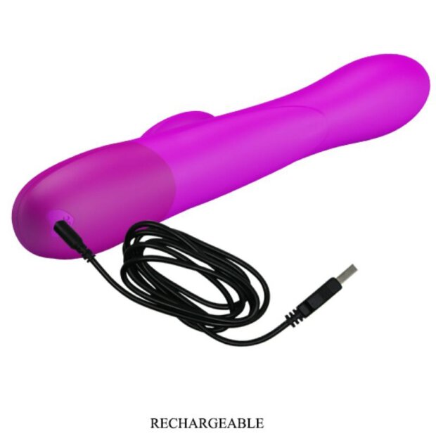 Pretty Love Smart Dempsey Aufblasbarer Vibrator pink