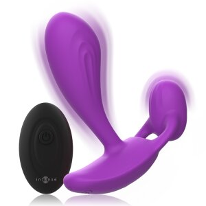 Intense Analplug mit Vibration in Lila