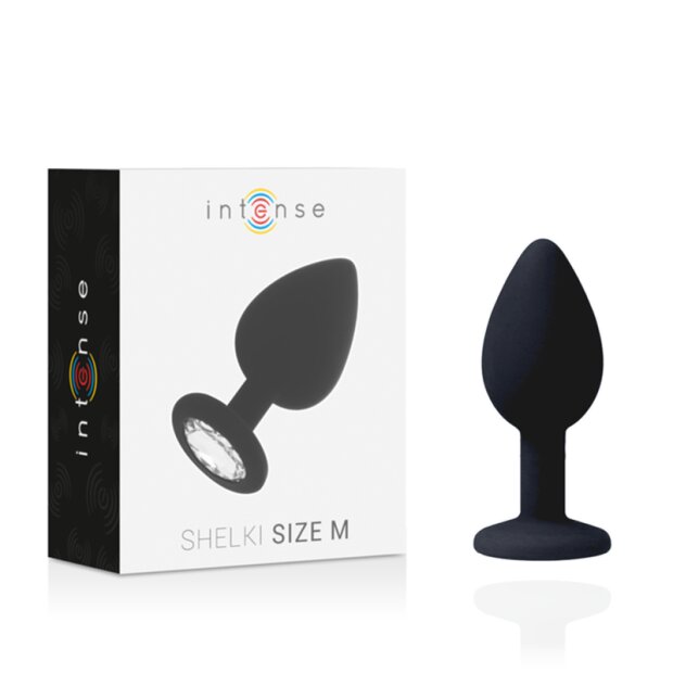Intense anal plug in black size M