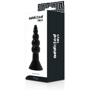 Addicted Toys Anal Plug 6,5 cm Black