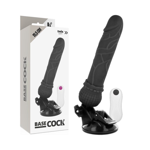 Basecock Vibrator mit Fernbedienung Schwarz