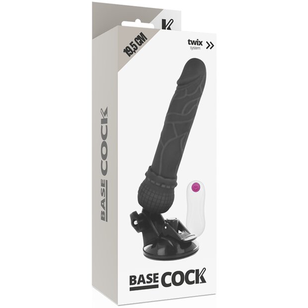 Basecock Vibrator mit Fernbedienung Schwarz
