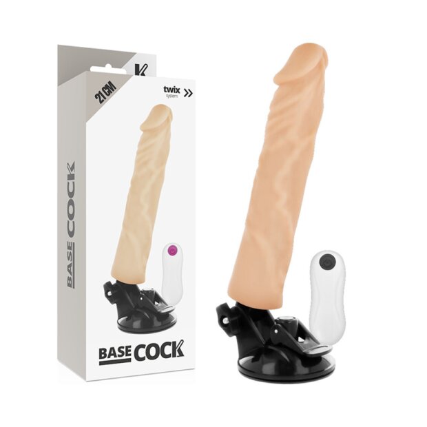 Basecock Vibrator Natur 21 cm