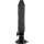 Basecock Vibrateur avec télécommande et extenseur de pénis noir