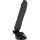 Basecock Vibrateur avec télécommande et extenseur de pénis noir