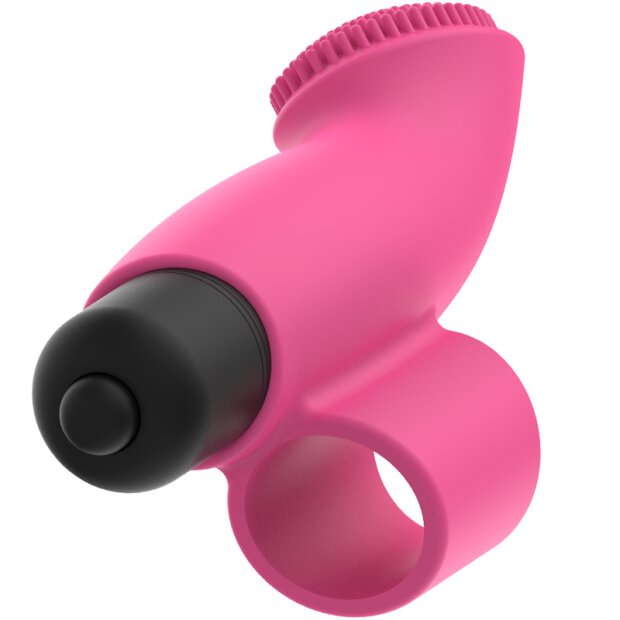 OHMAMA Vibromasseur à doigt rose