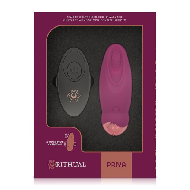 Rithual Priya Remote Controlled Egg G-Spot Vibration