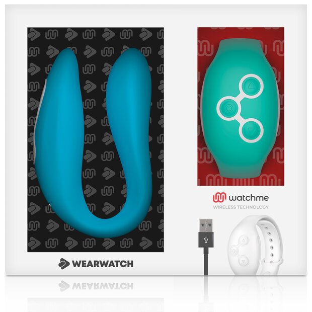 Wearwatch Paar Vibrator Indigo + Meerwasser
