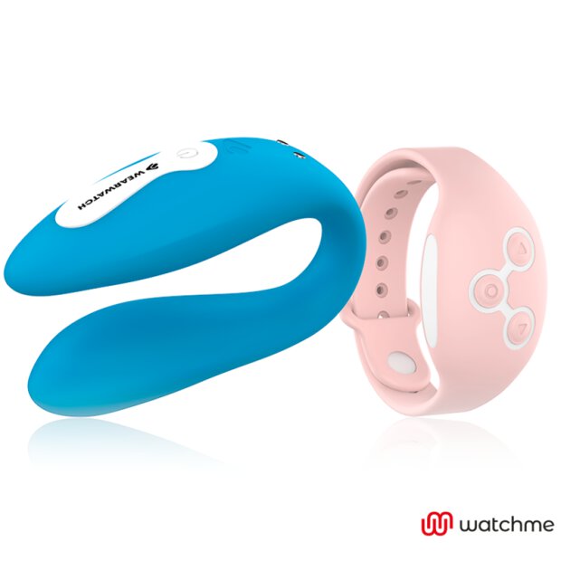Wearwatch Paar Vibrator Indigo + pink