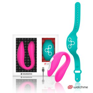 Wearwatch Paar Vibrator Fuchsia + Meerwasser