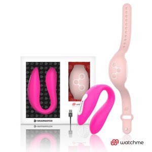 Wearwatch Paar Vibrator Fuchsia + Pink