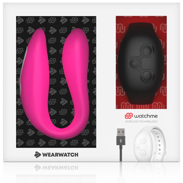 Wearwatch Vibrator Fuchsia + Azabache