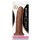 Colours Dual Density 7" Girth Dildo Brown 17,8 cm