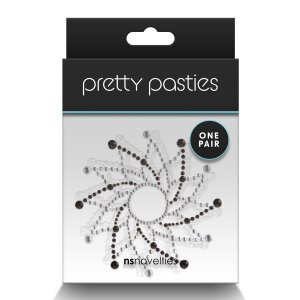 Pretty Pasties Charm I Black
