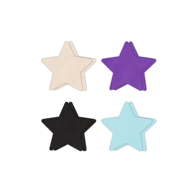 Pretty Pasties Star I Assorted 4 Pair