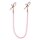 Bound Nipple Clamps Dc1 Pink