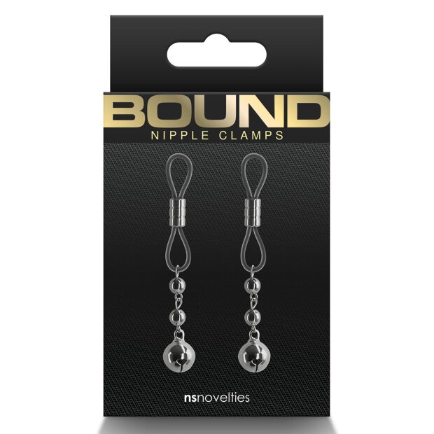 Bound Nipple Clamps D1 Gunmetal