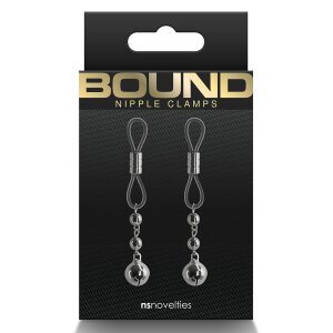Bound Nipple Clamps D1 Gunmetal