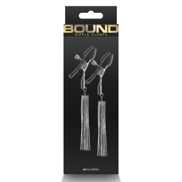 Bound Nipple Clamps D2 Gunmetal
