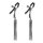 Bound Nipple Clamps D2 Gunmetal