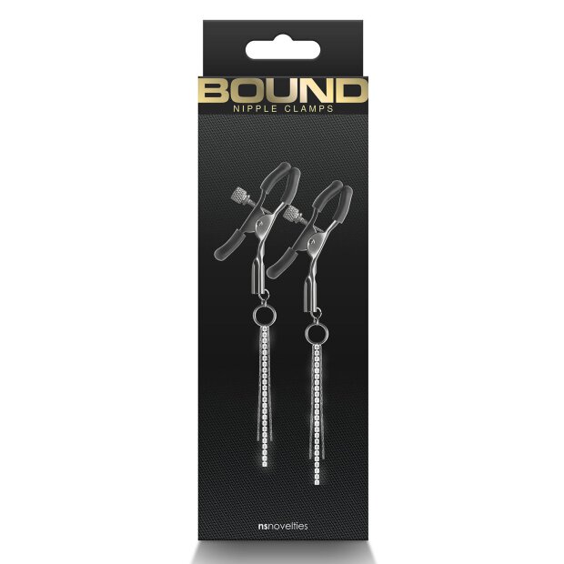 Bound Nipple Clamps D3 Gunmetal