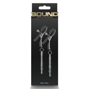 Bound Nipple Clamps D3 Gunmetal