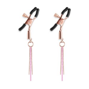Bound Nipple Clamps D3 Rose Gold