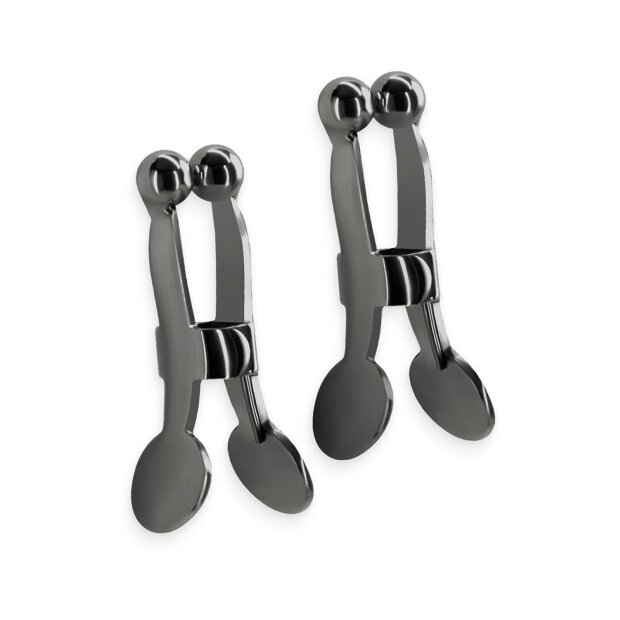 Bound Nipple Clamps C1 Gunmetal