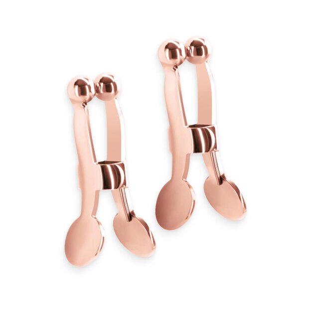Bound Nipple Clamps C1 Rose Gold