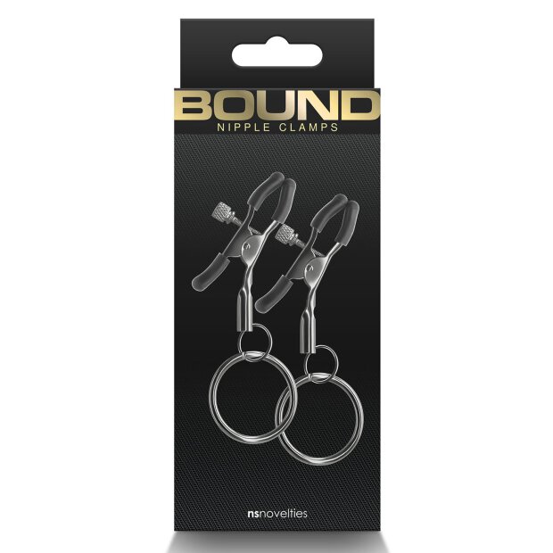 Bound Nipple Clamps C2 Gunmetal