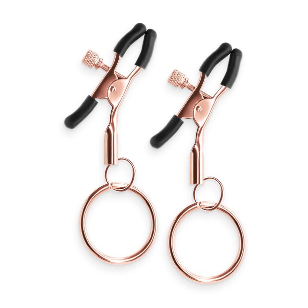 Bound Nipple Clamps C2 Rose Gold