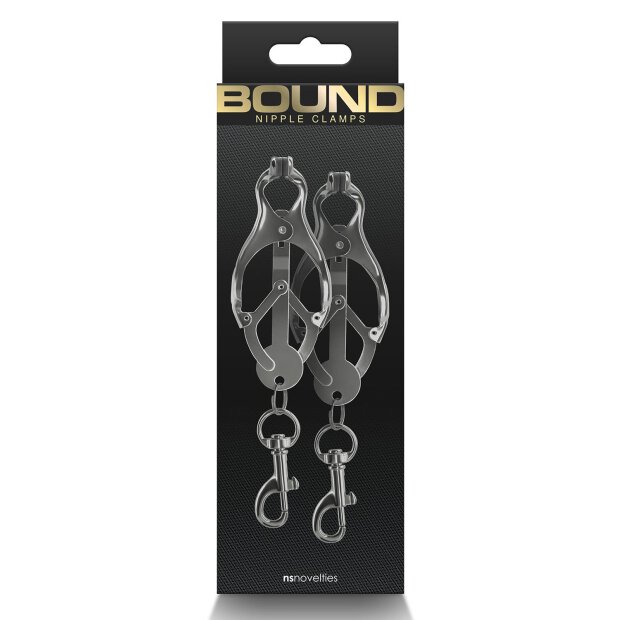 Bound Nipple Clamps C3 Gunmetal