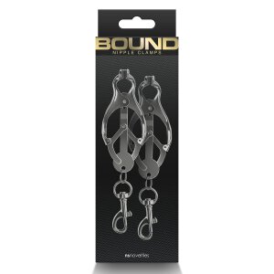 Bound Nipple Clamps C3 Gunmetal