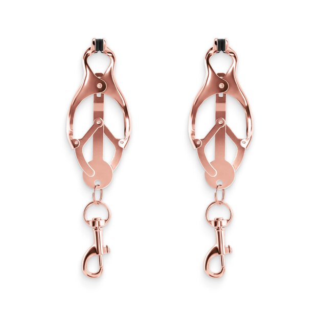 Bound Nipple Clamps C3 Rose Gold