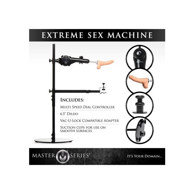 The Dicktator 2.0 Extreme Sex Machine Black