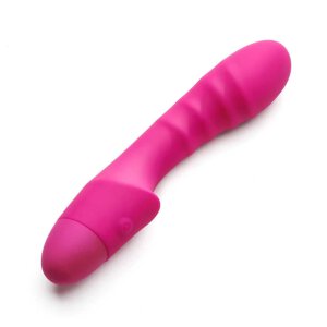 So Divine - Pash Ribbed Vibrator Pink
